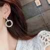 Fashion Hoop Earrings for Women in Gold