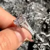 1.5ct Oval Cut Split Shank Classic Engagement Ring