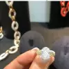 3ct Three-stone Oval Cut Engagement Ring