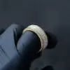5.4ctw Princess Cut White Sapphire Eternity Ring