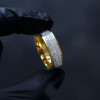 5.4ctw Princess Cut White Sapphire Eternity Ring