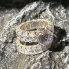 5ct Round Cut White Sapphire 2pcs Bridal Set