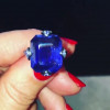 5ct Emerald Cut Sapphire Ring
