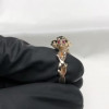 Rose Flower Skull Ring Halloween Gift
