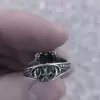 Halloween Skull Ring in Sterling Silver