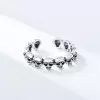 Wome Free Open Skull Ring 