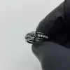 Black Gold Plating Skull ring Halloween Gift