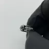 Black Gold Plating Skull ring Halloween Gift