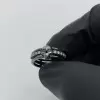 Black Gold Plating Skull ring Halloween Gift