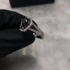 Coffin Cut  Black Gemstone Ring For Halloween  Special Offer