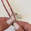 4ct Champagne Oval Cut Stone Ring