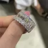 7.8ct Baguette Cut Light Yellow Sapphire Eternity Band