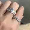 1.5ct Marquise Cut White Sapphire 5pcs Bridal Set