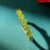 1.2ct Five-Stone Round Cut Peridot Wedding Band