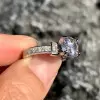 2ct Round Cut Classic Art-deco Engagement Ring