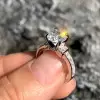 2ct Round Cut Classic Art-deco Engagement Ring