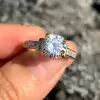 2ct Round Cut Classic Art-deco Engagement Ring