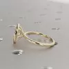 3ct Bezel Set Oval Cut Simple Modern Engagement Ring