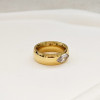 East-west Marquise Cut White Sapphire Dainty Engagement Ring