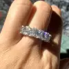2.8ctw Round Cut Five-stone Wedding Band