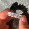 2.8ctw Round Cut Five-stone Wedding Band