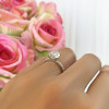 4 Prong Round Cut Engagement Ring