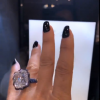 Luxury Cushion Cut Silver Engagement Ring