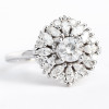 1.2 CT Round Cut Delicate Engagement Ring 