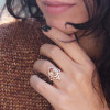 Pear Cut Halo Rose Gold 3.0 CT Two Pieces Wedding Ring Set