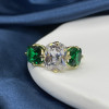1.16ct Three-Stone Engagement Ring in Gold