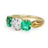 1.16ct Three-Stone Engagement Ring in Gold
