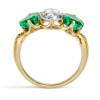 1.16ct Three-Stone Engagement Ring in Gold