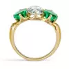 1.16ct Three-Stone Engagement Ring in Gold