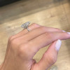 10ct Pear Cut Classic Engagement Ring