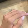 10ct Pear Cut Classic Engagement Ring