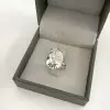 10ct Pear Cut Classic Engagement Ring