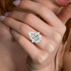 10ct Pear Cut Classic Engagement Ring