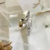 Round Cut 1.5 CT White Sapphire Matching Couples' Rings