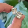 9.16 CT Cushion Cut 2-Stone Elegant Engagement Ring