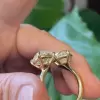 9.16 CT Cushion Cut 2-Stone Elegant Engagement Ring