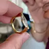 3.8ct Marquise Cut European Shank Vintage Engagement Ring