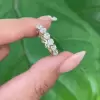 Eternity Round Brilliant Cut 3.4CT Wedding Band