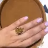 5ct Pear Cut Yellow Sapphire Classic Engagement Ring