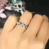 Handmade Micro-Pave Setting Wedding Anniversary Band