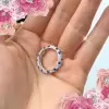 Handmade Micro-Pave Setting Wedding Anniversary Band