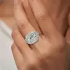 3ct Split Shank Cushion Cut Engagement Ring