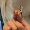Fashion Starburst  Sterling Silver Rings 