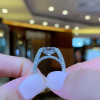 3.55ct Radiant Cut Micro-pave Setting Ring