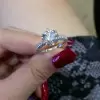 2CT Classic Round Brilliant Engagement Ring