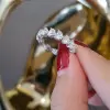 Handmade 3.75CT  Heart & Marquise Shape Eternity Ring